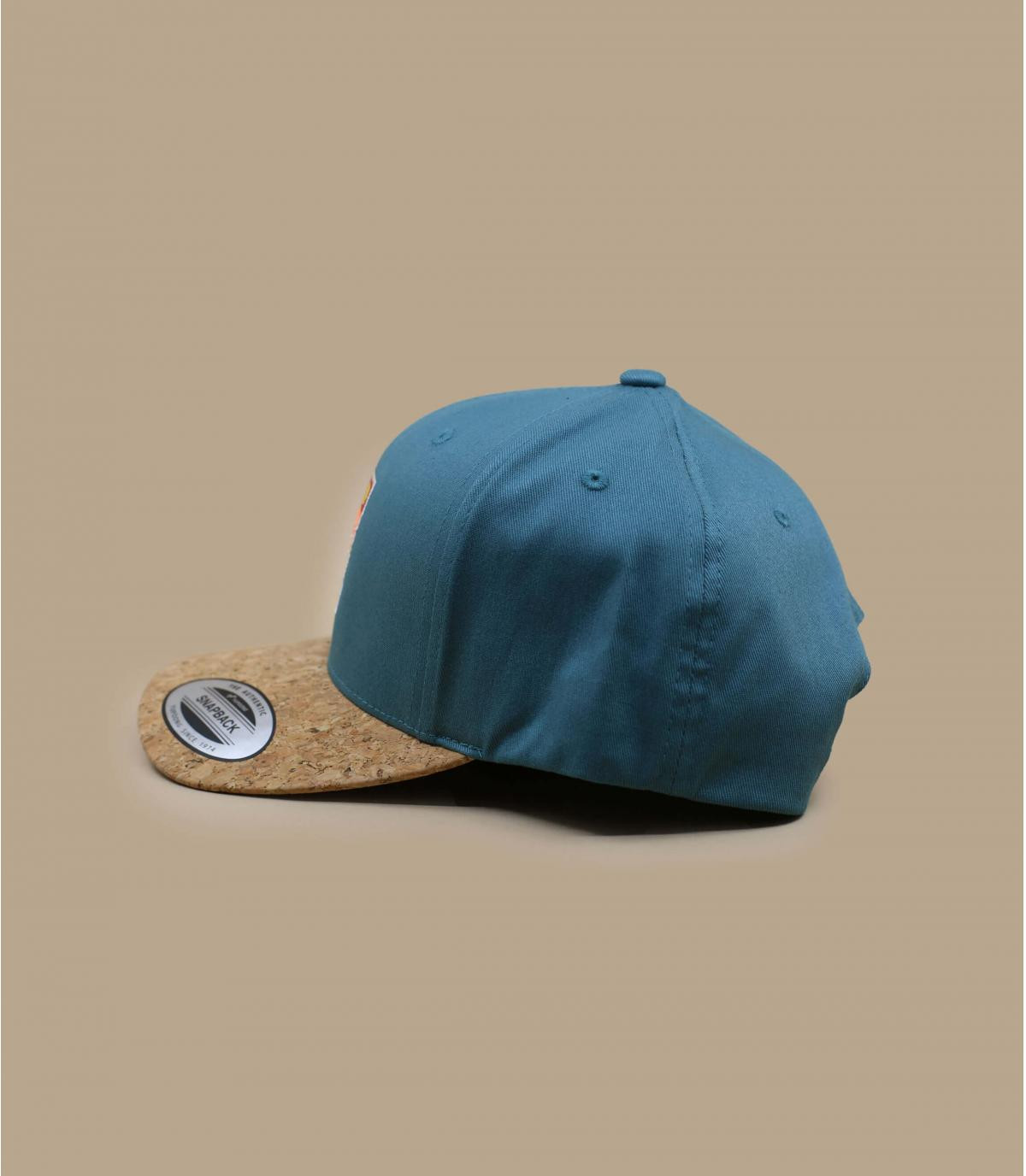 casquette Picture bleu patch